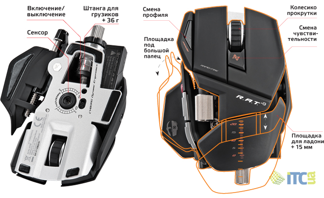 Фото - продаю Мышь-трансформер Cyborg R.A.T. 9