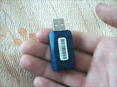 Фото - звуковая карта USB