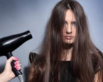 Вред и польза использования фена для волос