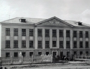 Посёлок Октябрьский. Средняя школа (1959 г.)