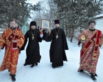 В Скопине встретили чтимую икону В Скопине встретили чтимую икону