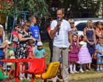 В Скопине состоялось торжественное открытие детской площадки